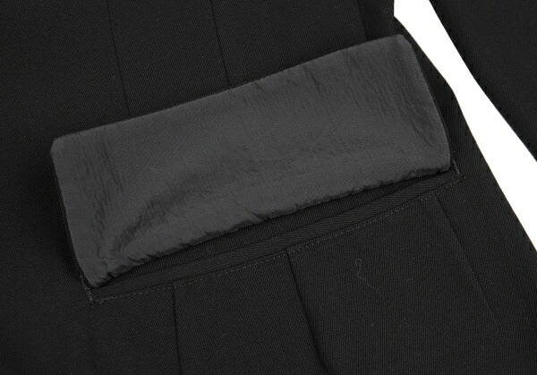 Yohji Yamamoto POUR HOMME Wool Gabardine Jacket Black Size M