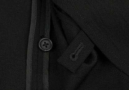 Yohji Yamamoto POUR HOMME Wool Gabardine Jacket Black Size M