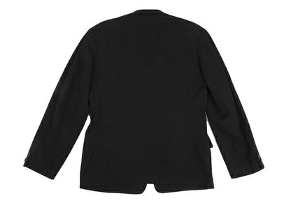 Yohji Yamamoto POUR HOMME Wool Gabardine Jacket Black Size M