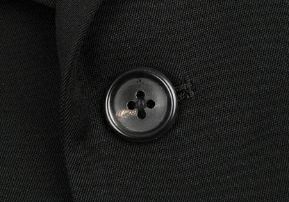 Yohji Yamamoto POUR HOMME Gabardine Side Jacket Black Size S