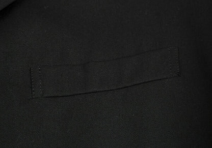 Yohji Yamamoto POUR HOMME Gabardine Side Jacket Black Size S