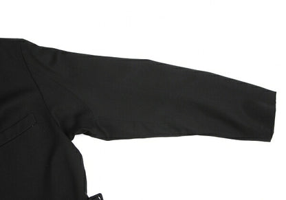 Yohji Yamamoto POUR HOMME Gabardine Side Jacket Black Size S