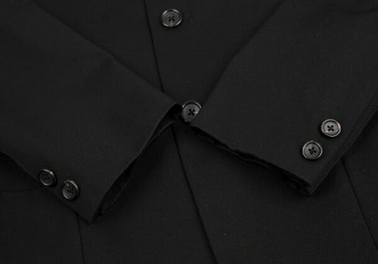 Yohji Yamamoto POUR HOMME Gabardine Side Jacket Black Size S