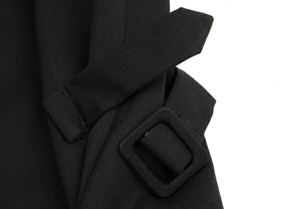 Yohji Yamamoto POUR HOMME Gabardine Side Jacket Black Size S