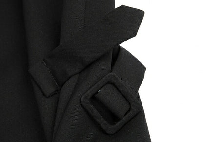 Yohji Yamamoto POUR HOMME Gabardine Side Jacket Black Size S