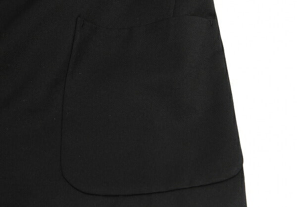 Yohji Yamamoto POUR HOMME Gabardine Side Jacket Black Size S