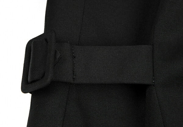 Yohji Yamamoto POUR HOMME Gabardine Side Jacket Black Size S