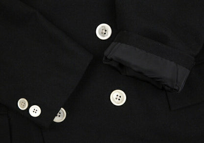 Yohji Yamamoto POUR HOMME Brushed Wool Jacket Black Size S