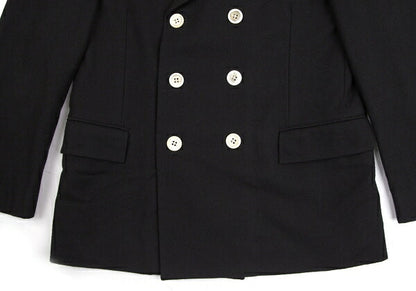 Yohji Yamamoto POUR HOMME Brushed Wool Jacket Black Size S