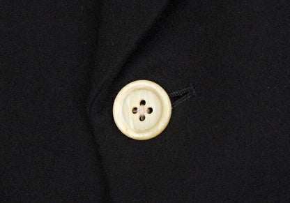 Yohji Yamamoto POUR HOMME Brushed Wool Jacket Black Size S