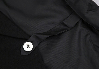 Yohji Yamamoto POUR HOMME Brushed Wool Jacket Black Size S