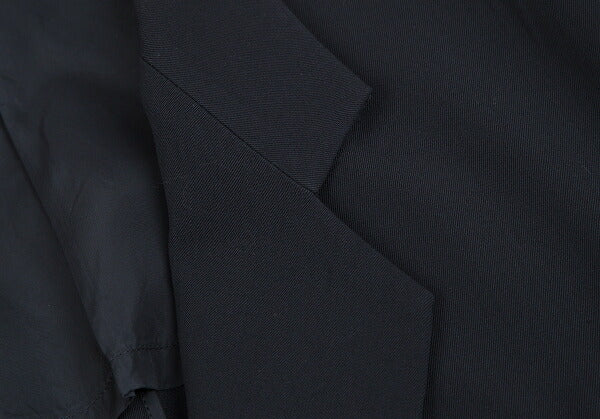Yohji Yamamoto POUR HOMME Wool Gabardine Jacket Navy Size S