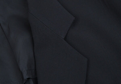 Yohji Yamamoto POUR HOMME Wool Gabardine Jacket Navy Size S