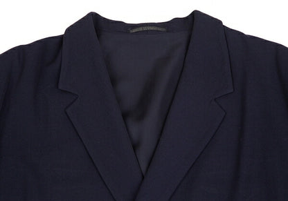 Yohji Yamamoto POUR HOMME Gabardine Jacket Navy Size M