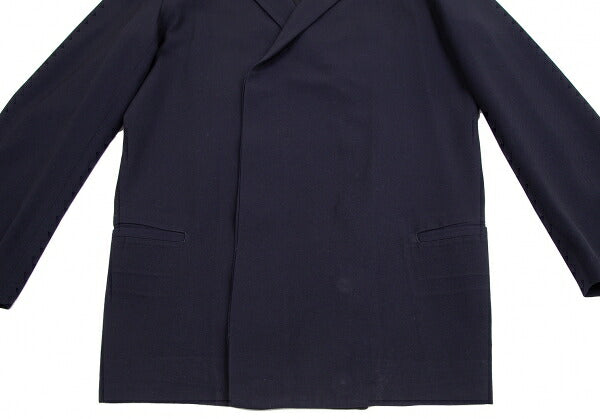 Yohji Yamamoto POUR HOMME Gabardine Jacket Navy Size M
