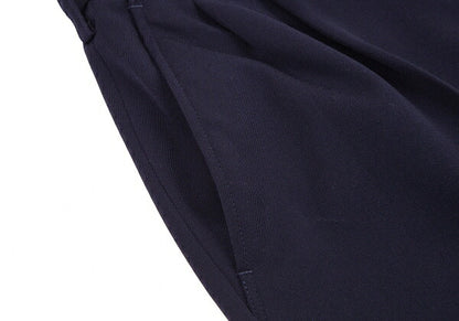 Yohji Yamamoto POUR HOMME Wool Gabardine Pants Navy Size S