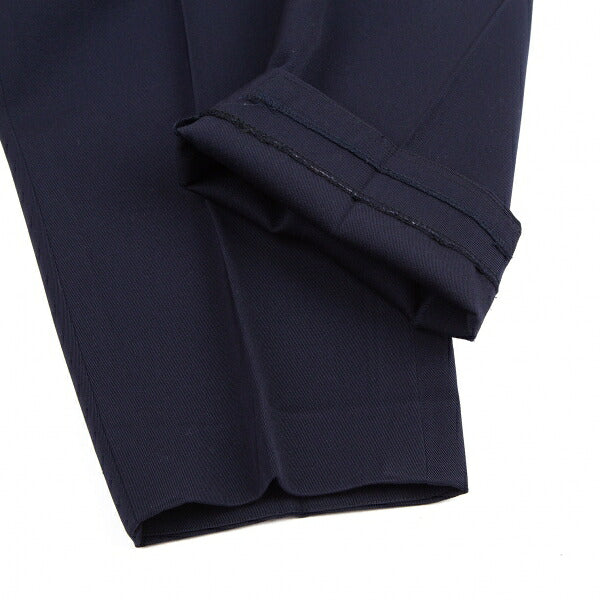 Yohji Yamamoto POUR HOMME Wool Gabardine Pants Navy Size S