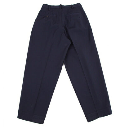 Yohji Yamamoto POUR HOMME Wool Gabardine Pants Navy Size S
