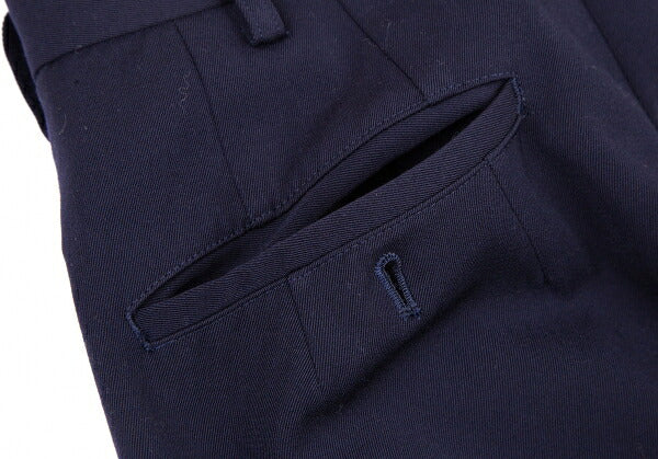 Yohji Yamamoto POUR HOMME Wool Gabardine Pants Navy Size S