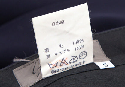 Yohji Yamamoto POUR HOMME Wool Gabardine Pants Navy Size S