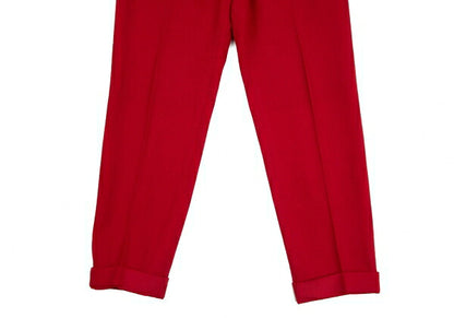 Yohji Yamamoto POUR HOMME Wool Nylon Pants Red Size S
