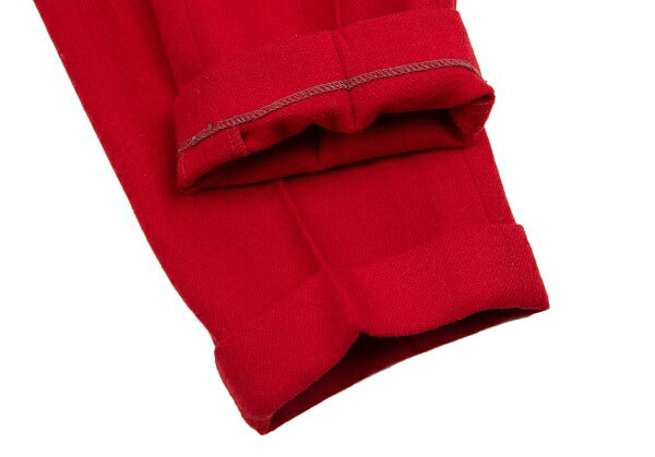 Yohji Yamamoto POUR HOMME Wool Nylon Pants Red Size S