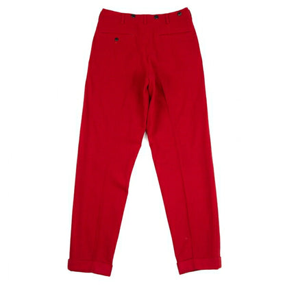 Yohji Yamamoto POUR HOMME Wool Nylon Pants Red Size S