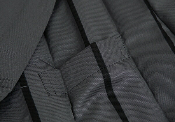 ISSEY MIYAKE Mesh Lined Pleated Jacket Gray Size M