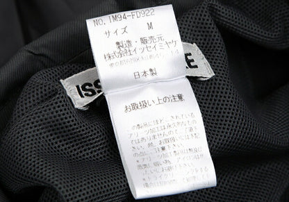 ISSEY MIYAKE Mesh Lined Pleated Jacket Gray Size M
