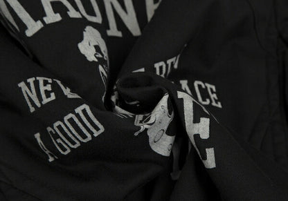 Roar Thinsulate Padded Back Print Jacket Black Size 2