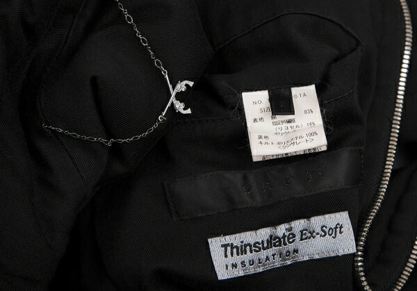 Roar Thinsulate Padded Back Print Jacket Black Size 2