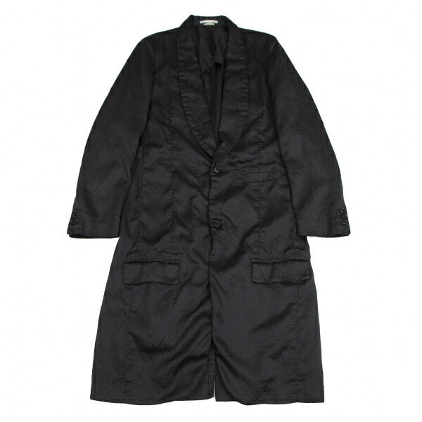 COMME des GARCONS HOMME PLUS Shawl Long Jacket Black Size S
