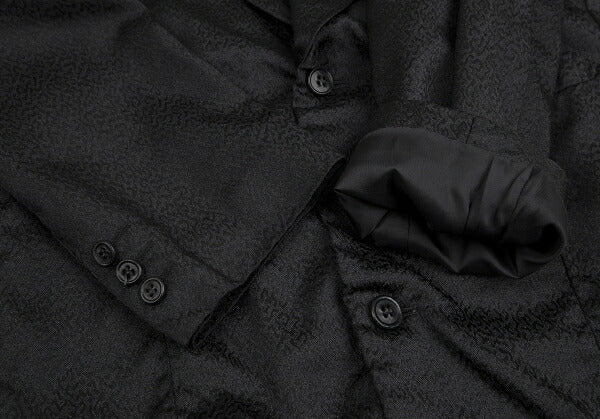 COMME des GARCONS HOMME PLUS Shawl Long Jacket Black Size S