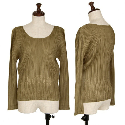 PLEATS PLEASE Can Pull Tab Embossed Top Gold Size 3