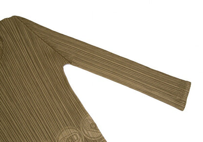 PLEATS PLEASE Can Pull Tab Embossed Top Gold Size 3
