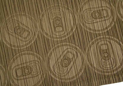 PLEATS PLEASE Can Pull Tab Embossed Top Gold Size 3