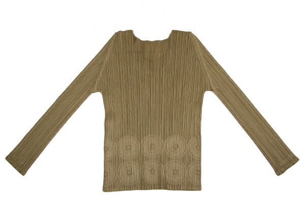 PLEATS PLEASE Can Pull Tab Embossed Top Gold Size 3