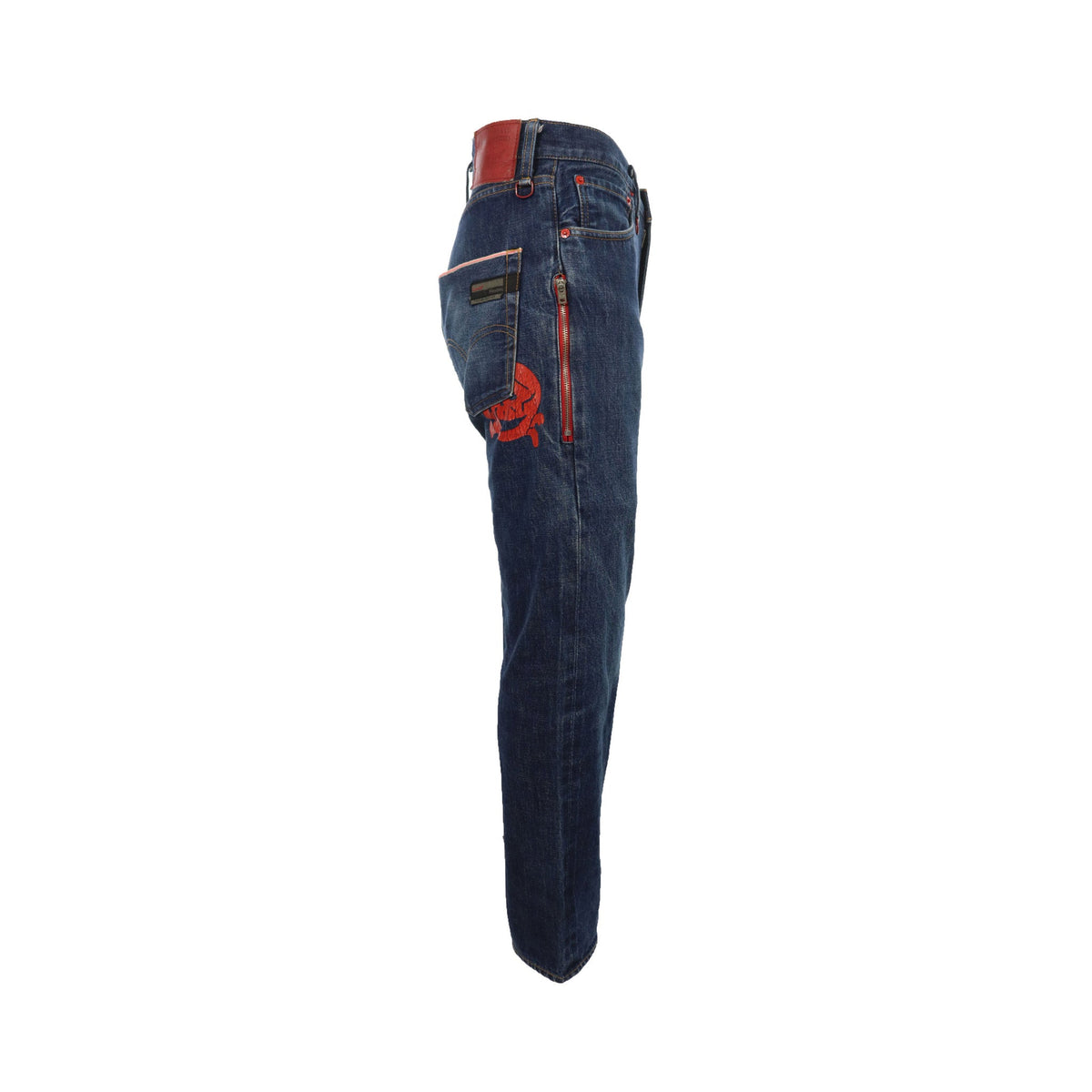 Levi's Fenom x AFFA Cotton Jeans Blue Print Size 32 Inch