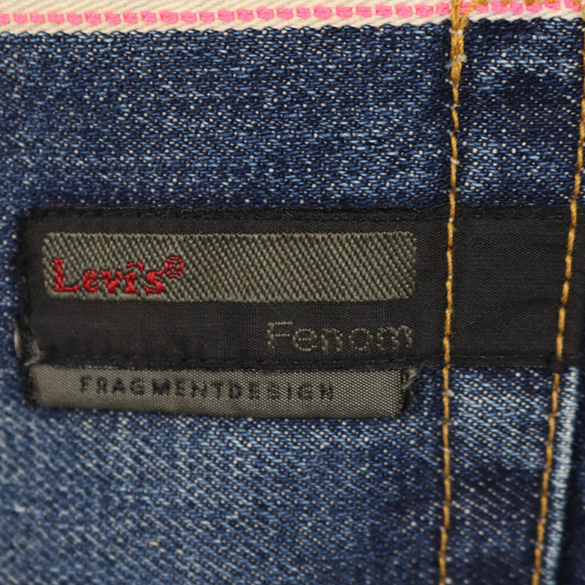 Levi's Fenom x AFFA Cotton Jeans Blue Print Size 32 Inch