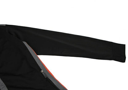 ARMANI Colorblock Track Jacket Black Poly Size L