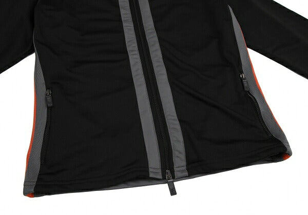 ARMANI Colorblock Track Jacket Black Poly Size L
