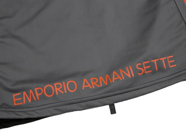 ARMANI Colorblock Track Jacket Black Poly Size L