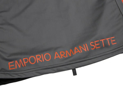 ARMANI Colorblock Track Jacket Black Poly Size L