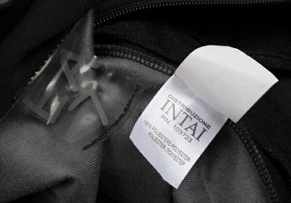 ARMANI Colorblock Track Jacket Black Poly Size L