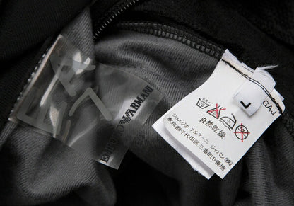 ARMANI Colorblock Track Jacket Black Poly Size L