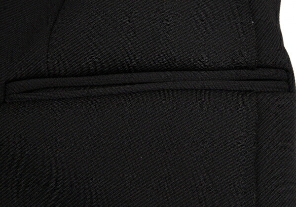 EMPORIO ARMANI Outseam Brushed Back 2B Jacket Black Size XL