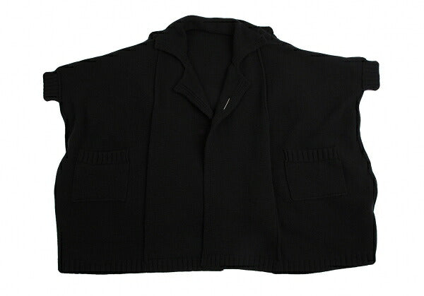 LIMI feu 15AW 2-Way Sleeve Knit Coat Black Size S