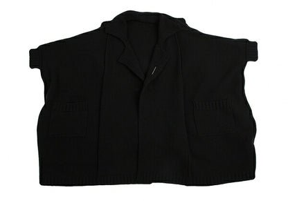 LIMI feu 15AW 2-Way Sleeve Knit Coat Black Size S