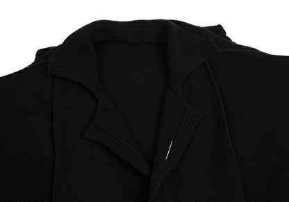 LIMI feu 15AW 2-Way Sleeve Knit Coat Black Size S