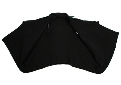 LIMI feu 15AW 2-Way Sleeve Knit Coat Black Size S